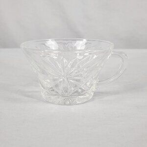Vintage Anchor Hocking Prescut Sunburst Star of David Punch Cup Replacements